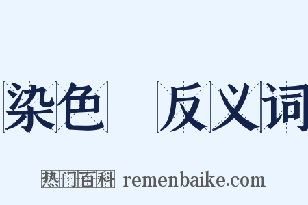 染色體反义词是什么意思的图片
